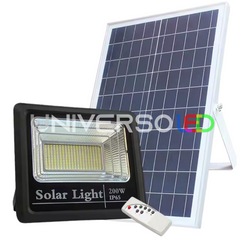 Reflectores solares para interior o exterior con panel solar