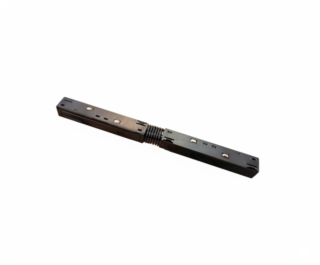 Conector de Riel Magnético Modular Unión Recta Slim 22cm - UNIVERSO LED