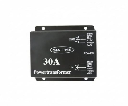 Transformador de Voltaje 24v -12v 30A