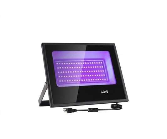 Reflector LED UV Luz Negra 60W IP66 Efecto Neón Profesional