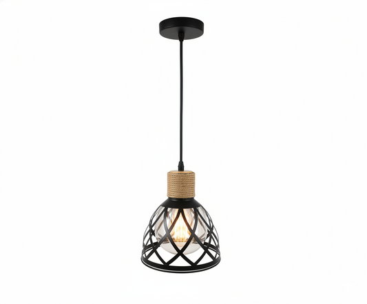 Lámpara Colgante Urbano Trenzado Iluminación Vintage Industrial - UNIVERSO LED