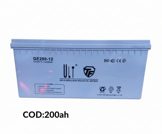 Batería Solar Gel 200Ah 12V