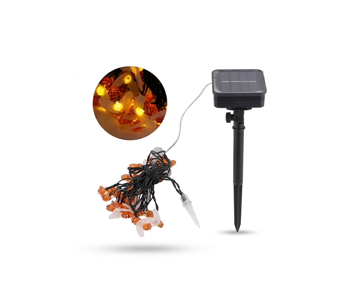 Guirnalda Solar Decorativa (Diseño Abeja) - UNIVERSO LED