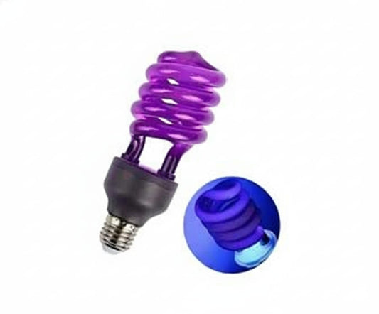 Foco Luz Negra Espiral 40W