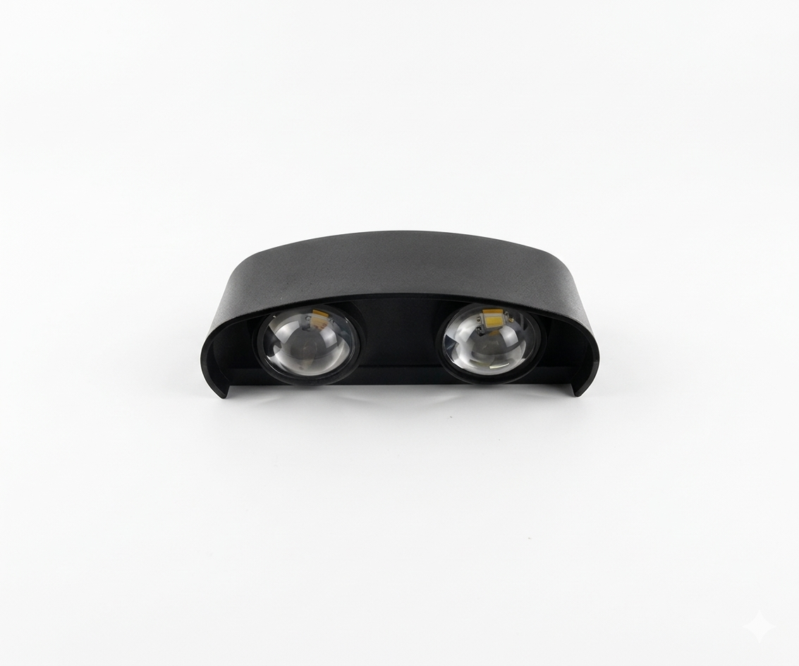 Aplique de Pared LED Bidireccional Foco Exterior Minimalista 4W - UNIVERSO LED
