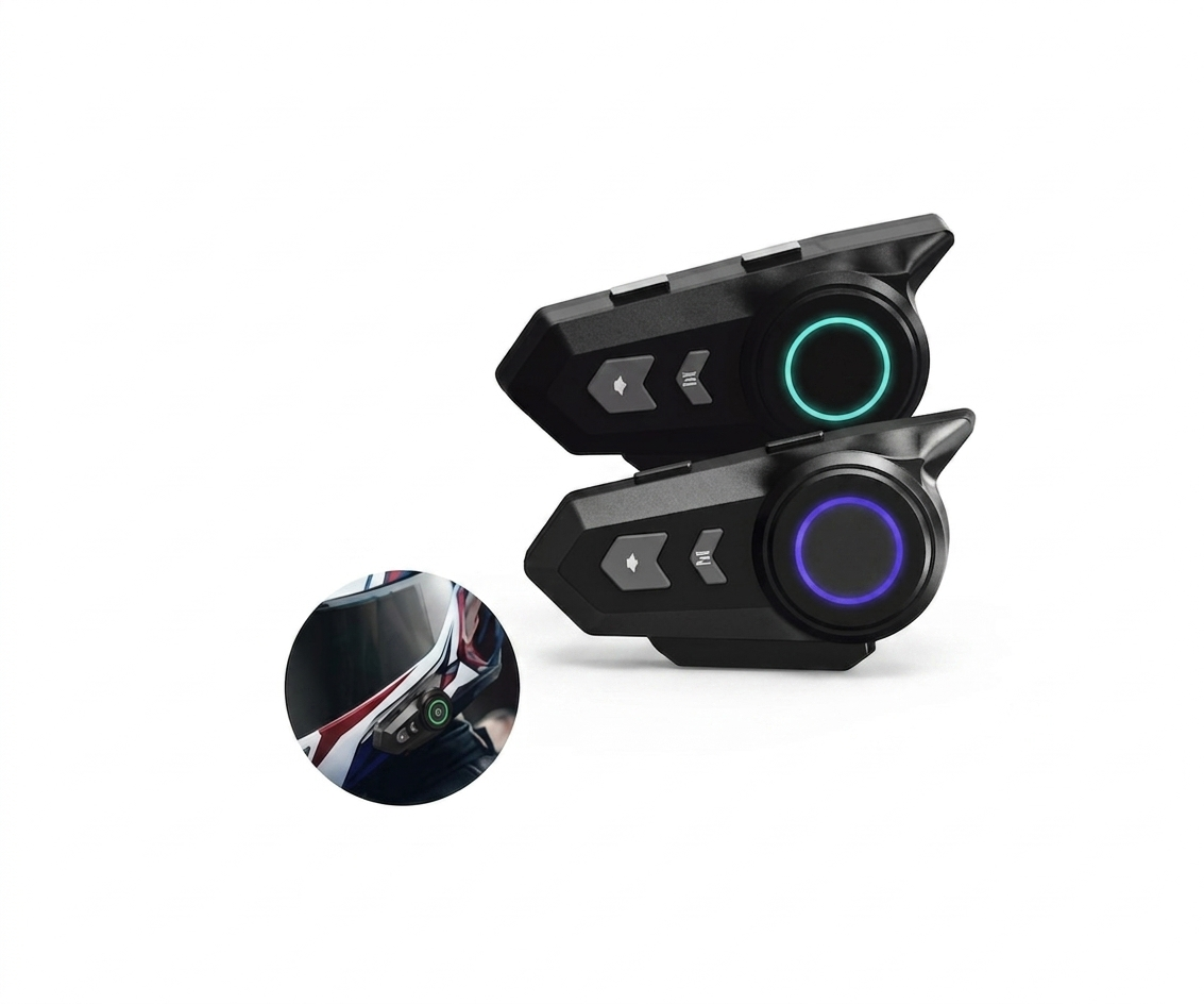 Intercomunicador Audífono Casco X15 PRO Bluetooth 600m RGB - UNIVERSO LED