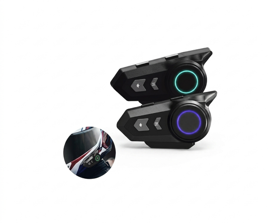 Intercomunicador Audífono Casco X15 PRO Bluetooth 600m RGB - UNIVERSO LED