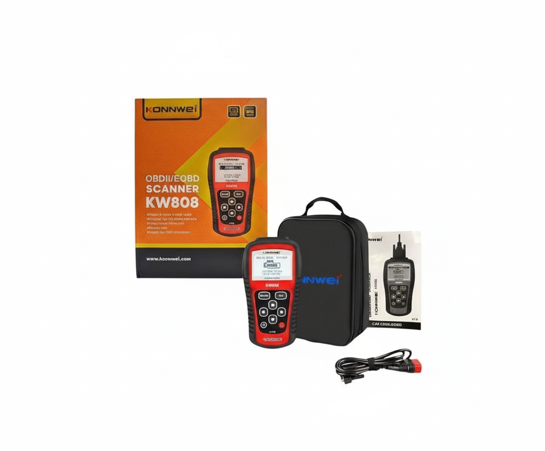 Escanner Konnwei KW-808 OBD2 Profesional - UNIVERSO LED