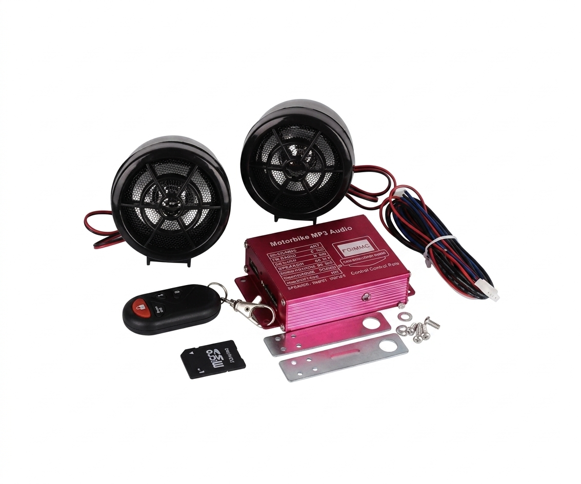 Sistema de Audio para Moto (MP3/FM/Bluetooth + Alarma) - UNIVERSO LED