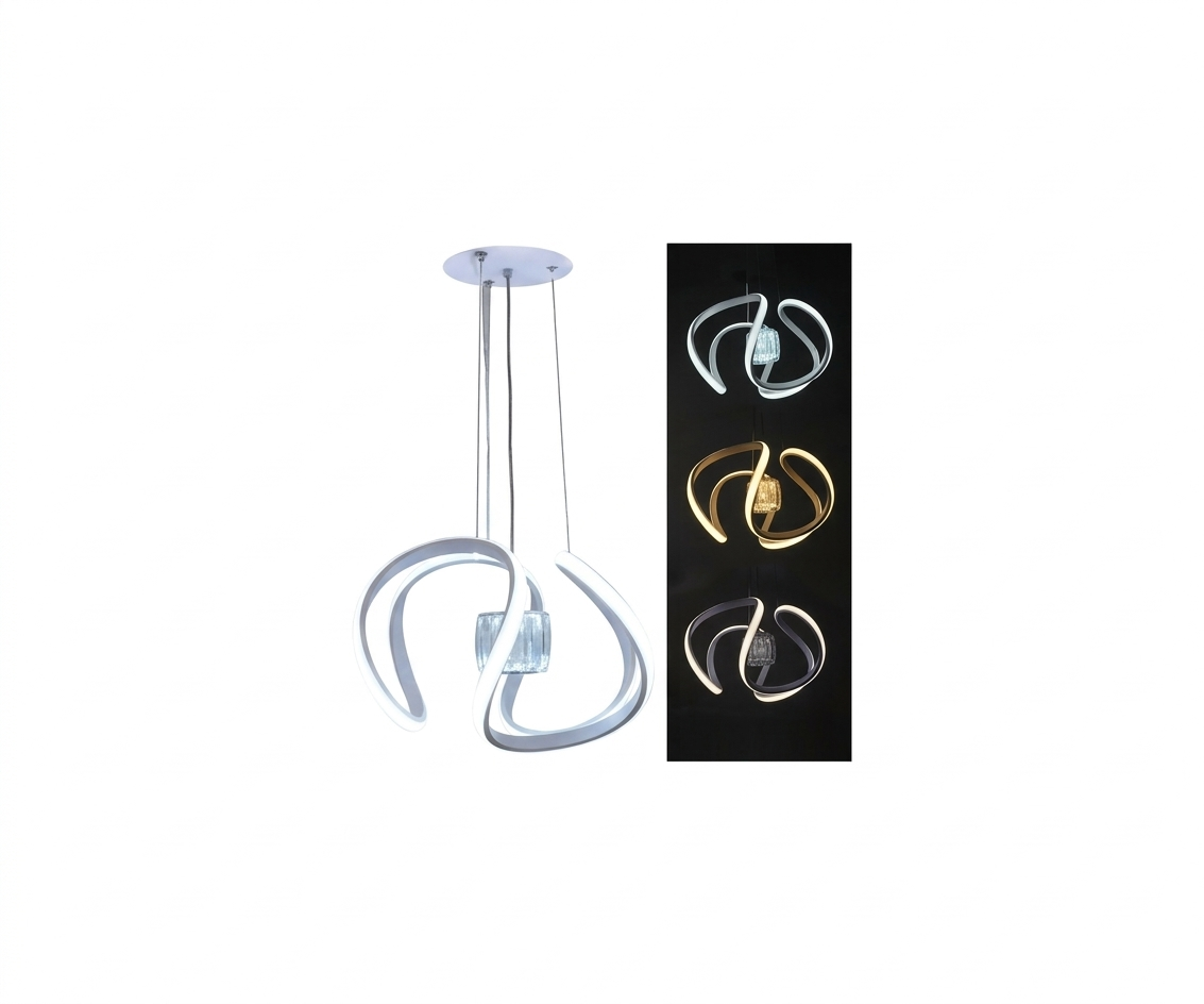 Lámpara Decorativa Colgante Neo Vortex Iluminación LED de Decorativa Vanguardista - UNIVERSO LED