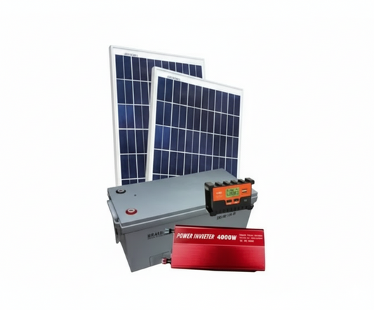Kit Solar Completo 4000W Batería 200Ah