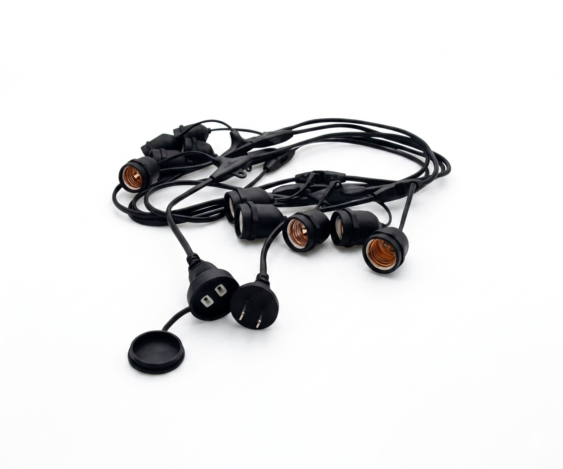 Guirnalda Profesional Exterior 10M 10 Boquillas Intemperie [SIN FOCOS] - UNIVERSO LED