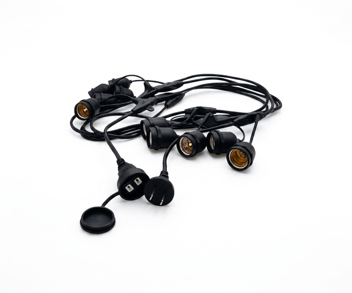 Guirnalda Profesional PRO 5M 10 Boquillas E27 Exterior [SIN FOCOS] - UNIVERSO LED