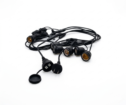 Guirnalda Profesional PRO 5M 10 Boquillas E27 Exterior [SIN FOCOS] - UNIVERSO LED