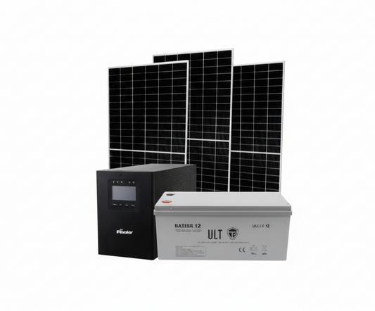 Kit Solar Premium 6000W Sistema Automático Cargas Pesadas 48V