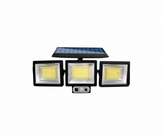 Lámpara Solar Triple Detección Perimetral