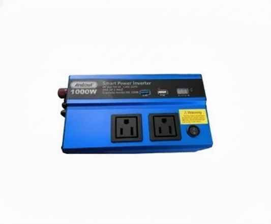 Inversor de Corriente 1000W Doble Enchufe onda modificada