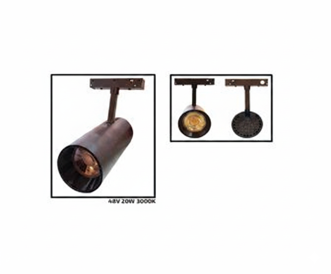 Spot LED Magnético 20W 48V 3000K - UNIVERSO LED
