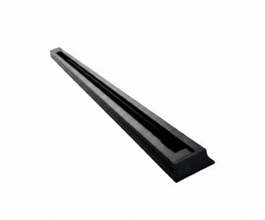 Riel para Sistema Spot 2 Metros Negro - UNIVERSO LED