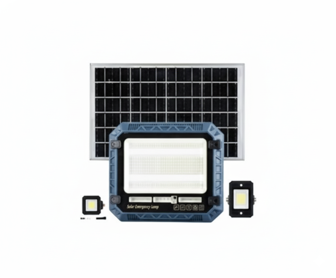 Reflector Proyector Solar LED 800W Panel Separado IP65