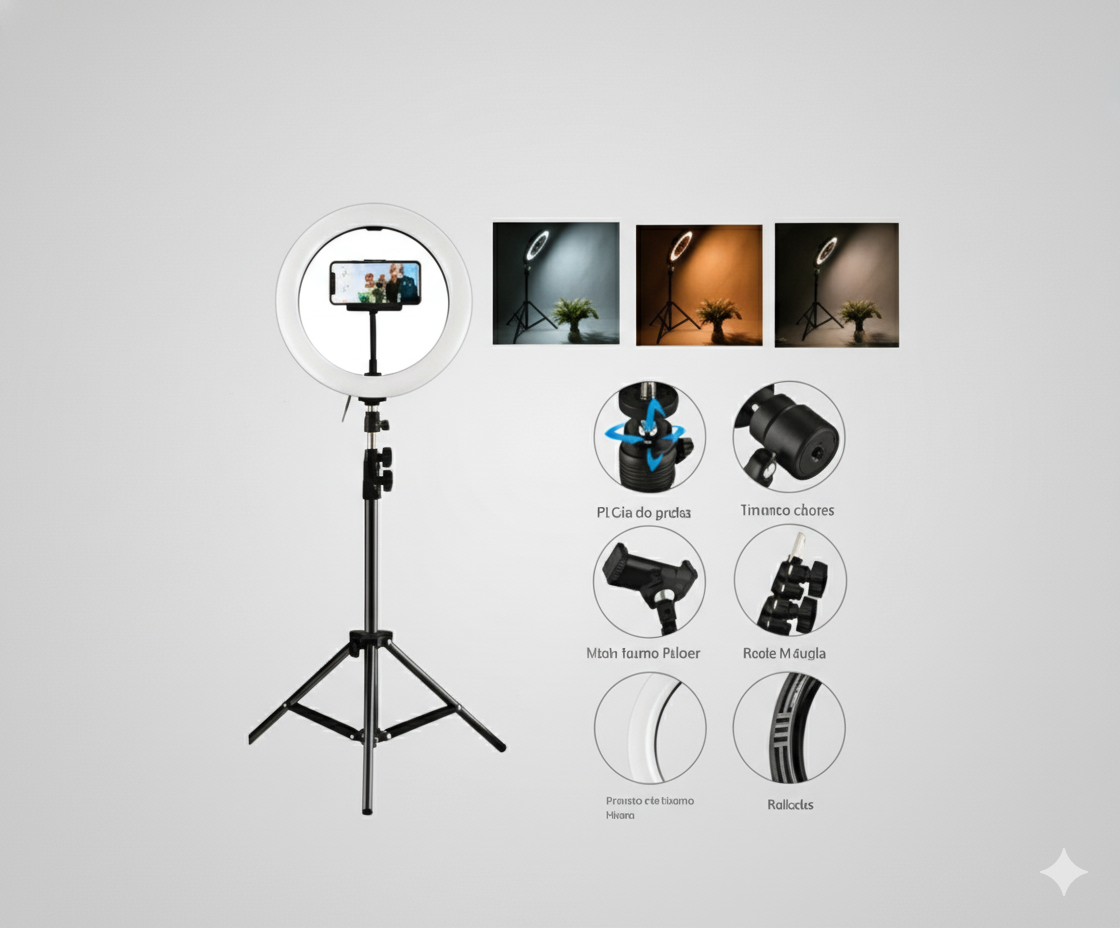 Aro Led Profesional 12 Pulgadas