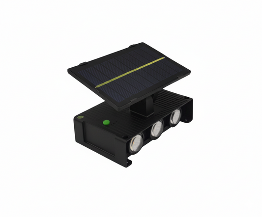 Aplique Solar Exterior 6 LED Luz Cálida 3000K