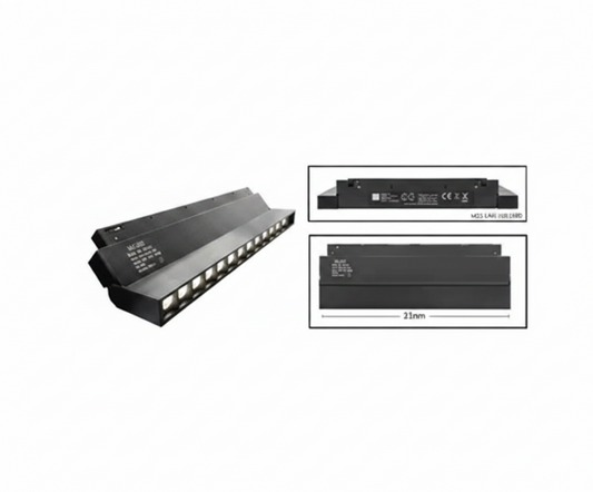 Lámpara LED Multi-Spot Plegable 18W Riel Magnético 48V 3000K - UNIVERSO LED