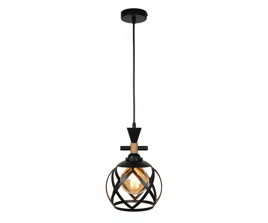Lámpara Colgante Forja Natural Estilo Rústico Industrial - UNIVERSO LED