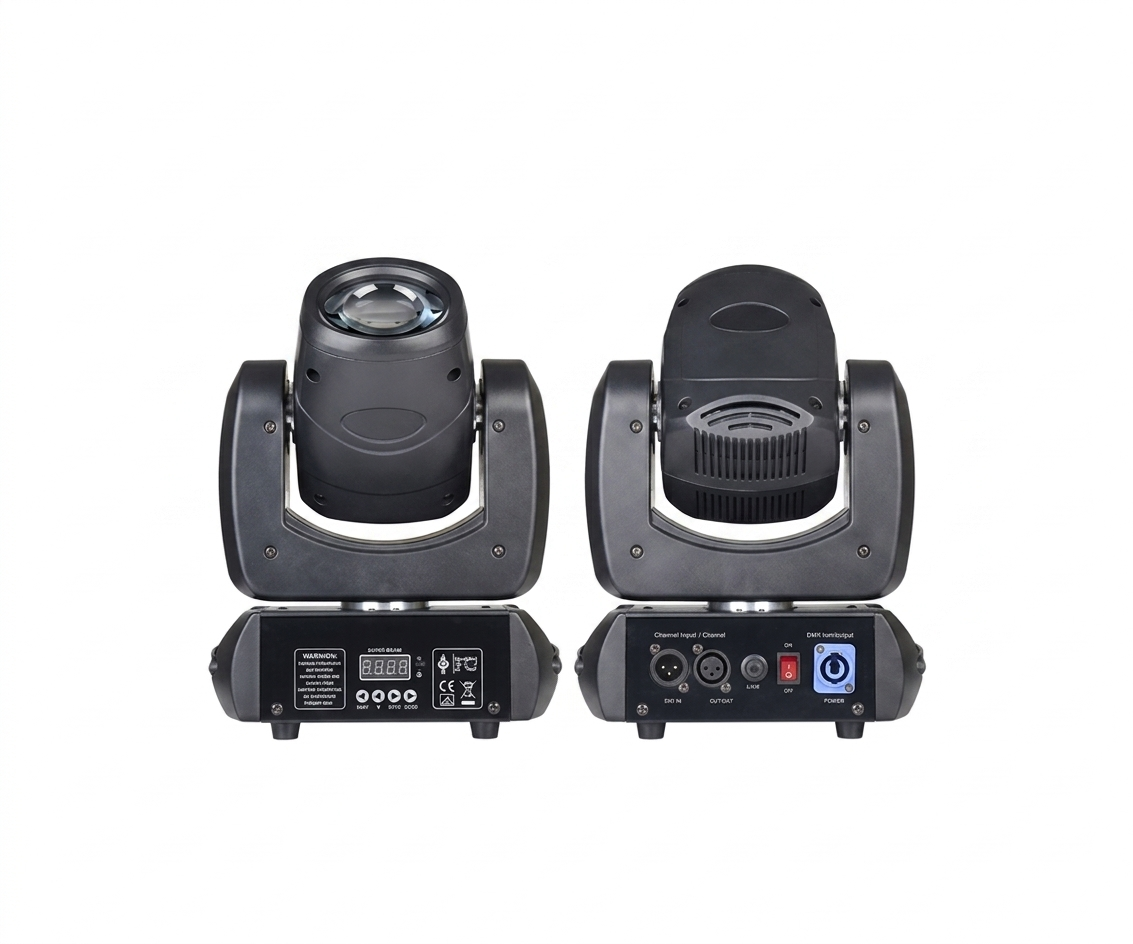 Robótica Cañón Spot Super Beam 100W Iluminación Profesional DMX para Eventos - UNIVERSO LED
