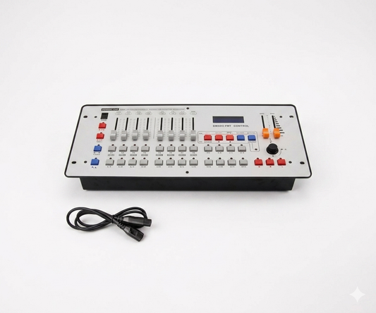 Consola DMX 240 Canales - Control Profesional con Jog Wheel para Robóticas - UNIVERSO LED