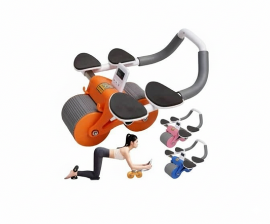 Rodillo Abdominales Fitness Asistido Core con Contador