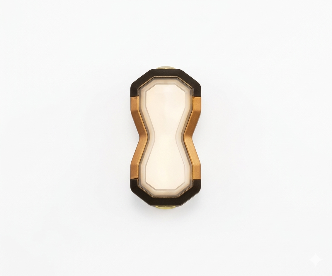 Aplique de Pared Citra 3 LED Luz Curva Decorativa - UNIVERSO LED