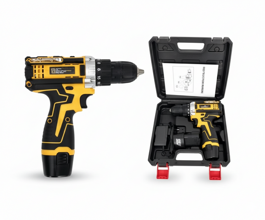 Taladro Inalámbrico compacto Kit Esencial Bricolaje