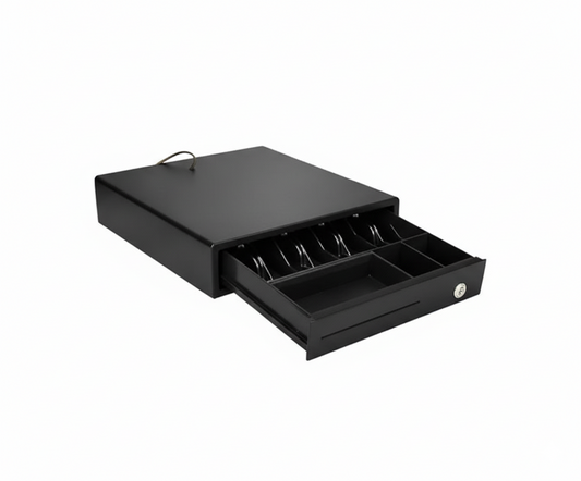 Caja Registradora de Efectivo Gaveta Compacta 4 Compartimentos