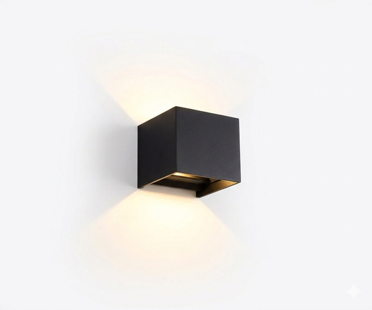 Aplique de Pared Cúbico Bidireccional Iluminación de Acento LED - UNIVERSO LED