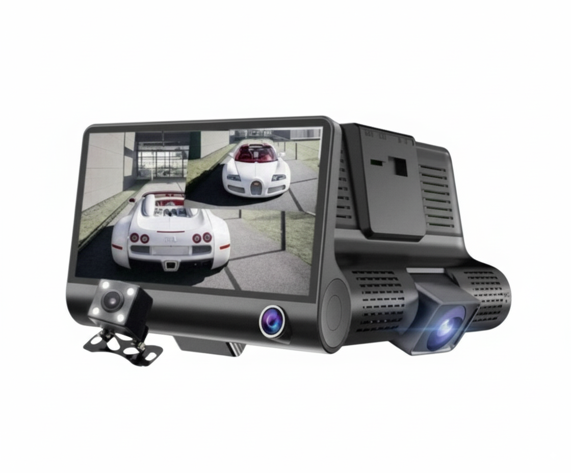 Camara DVR Triple Lente PRO - UNIVERSO LED