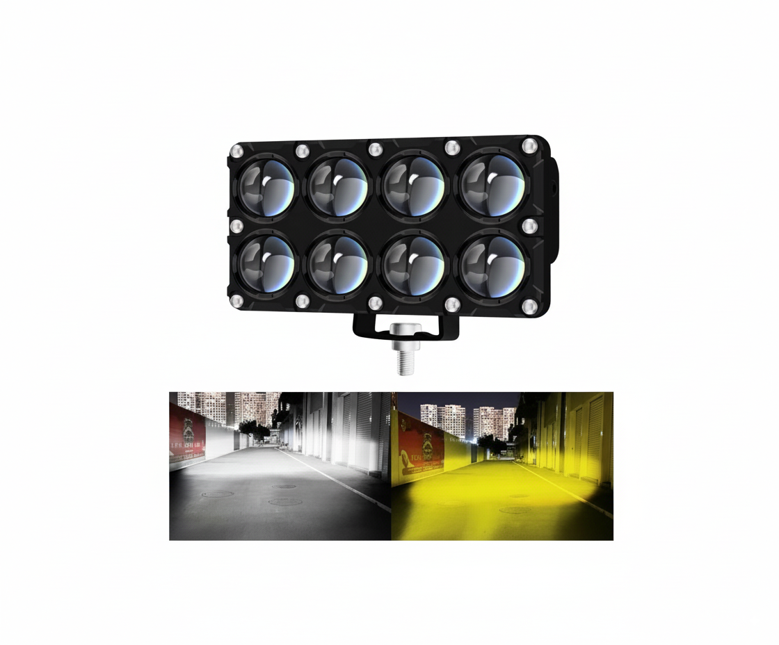 Exploradora - Foco 8 LEDs Doble Fila - UNIVERSO LED