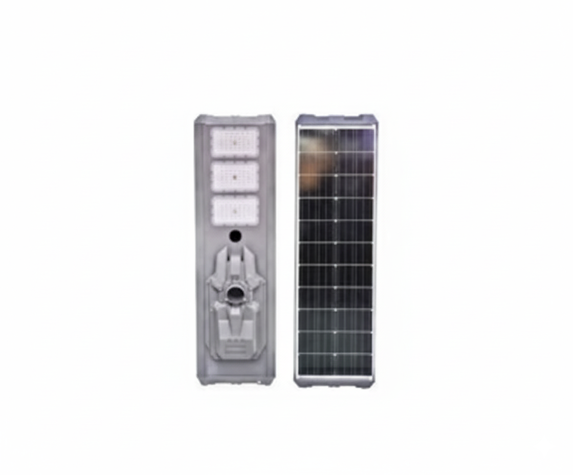 Lámpara Solar Industrial Integrada Luminaria LED 400W Exterior Premium