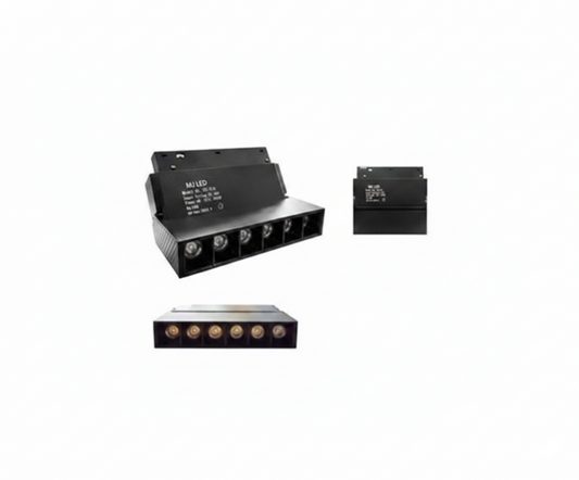 Lámpara Multi-Spot Plegable LED 6W Riel Magnético 3000K - UNIVERSO LED