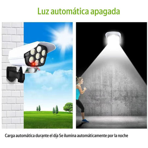 Luz Solar con Cámara Falsa