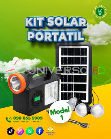 Kit Solar Portatil GD102