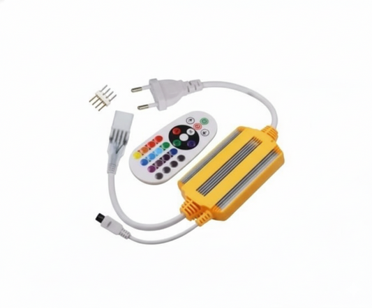 Controlador Manguera LED 1500W Kit Completo Control Remoto RGB