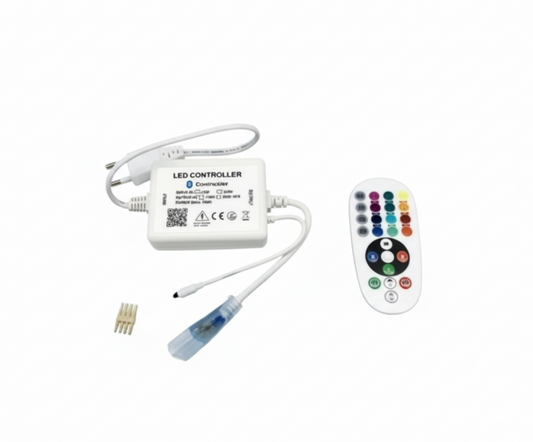 Controlador Bluetooth para Manguera LED 110v con App y Control Remoto