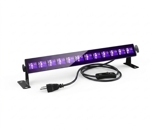 Barra LED UV Luz Negra 36W (12 LEDs - Bañador de Pared)