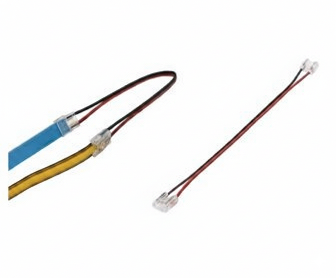 Conector Rápido con Cable Puente (Cinta a Cinta) - UNIVERSO LED