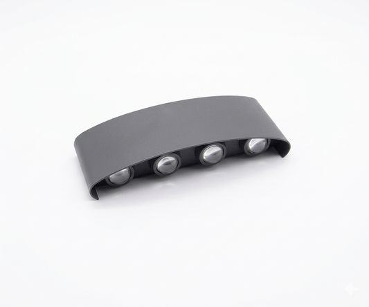 Aplique de Pared LED Bidireccional Foco Exterior Minimalista 8W - UNIVERSO LED