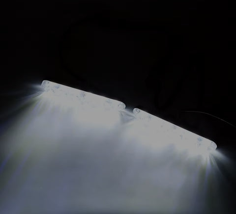 Luces diurna con xenon y drl 6 led