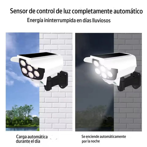 Luz Solar con Cámara Falsa