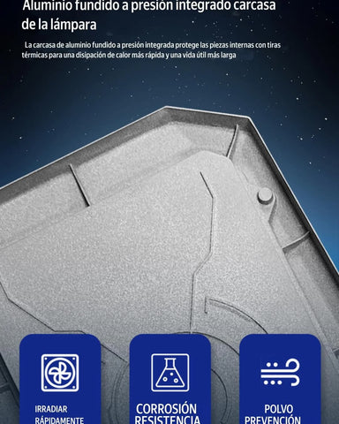 LÁMPARA SOLAR LED 1600W