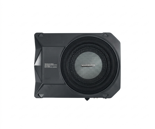Bajo Amplificado Slim Pro 10" Subwoofer Activo 1000W Carcasa Aluminio - UNIVERSO LED